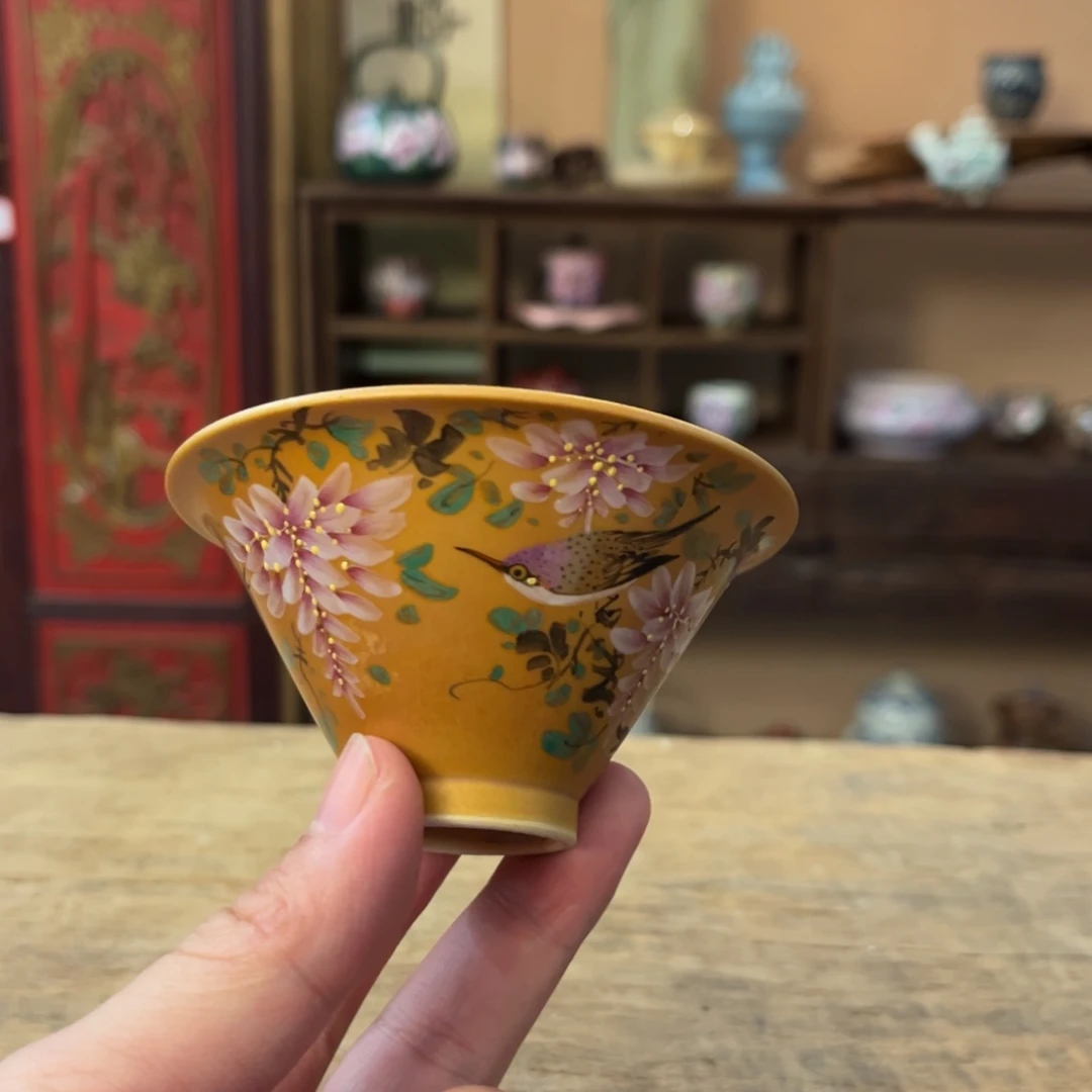 柴烧手工手绘陶瓷