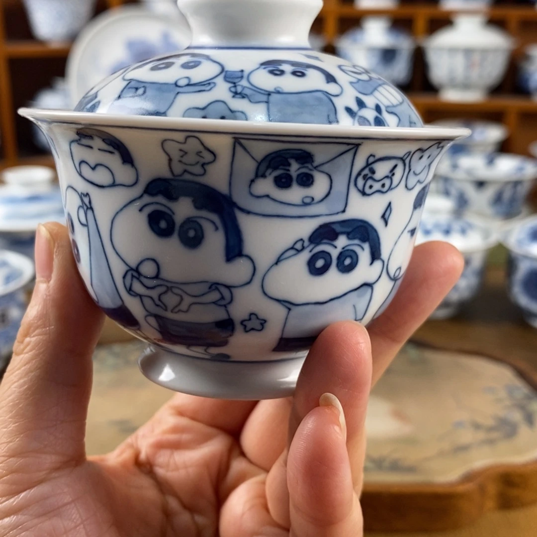 瓷片景德镇陶瓷手绘茶器660