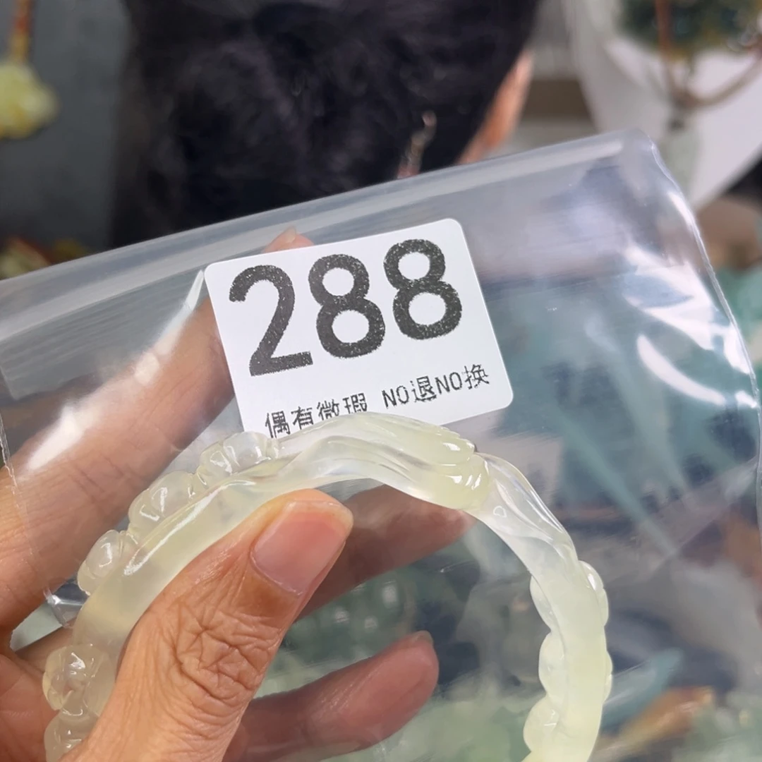 岫玉未镶嵌发饰?****?