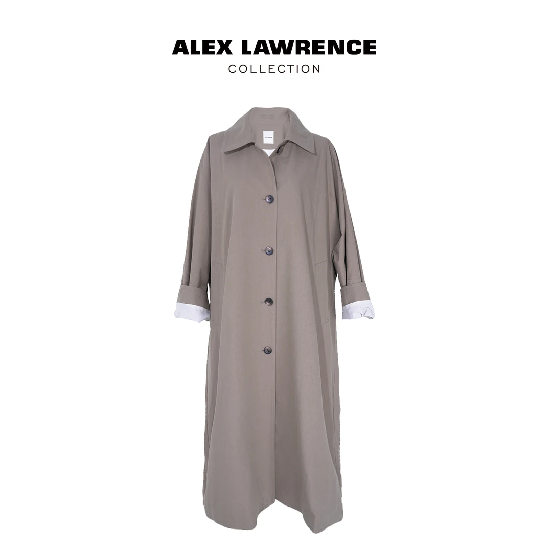 ALEXLAWRENCE/埃里克斯劳伦斯女士风衣2501123