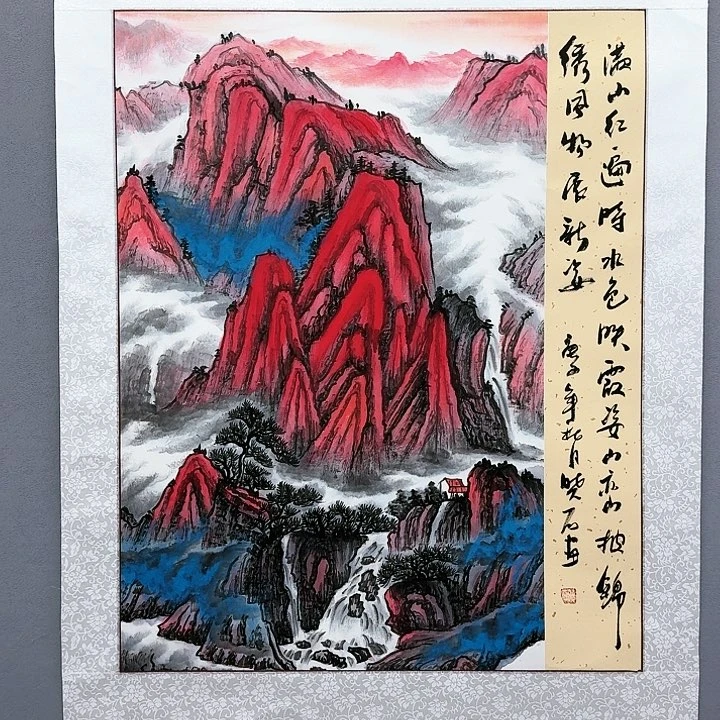 国画书法作品多次参加全国