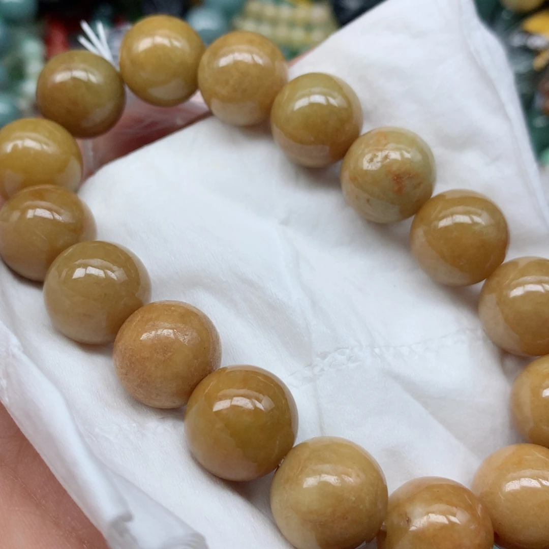 翡翠未镶嵌颈饰手串
