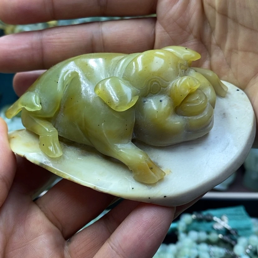 【闪购商品】未镶嵌岫玉手把件