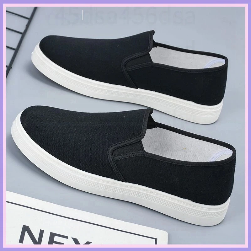 老北京布鞋布鞋跟脚简约吸汗不挑人中国风板鞋防臭千层底柔韧防臭