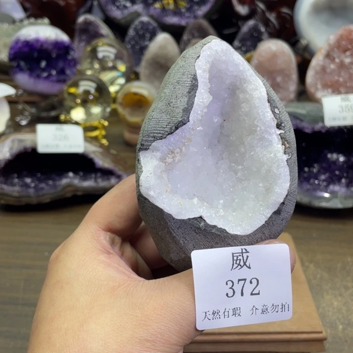 水晶未镶嵌珠宝半成品