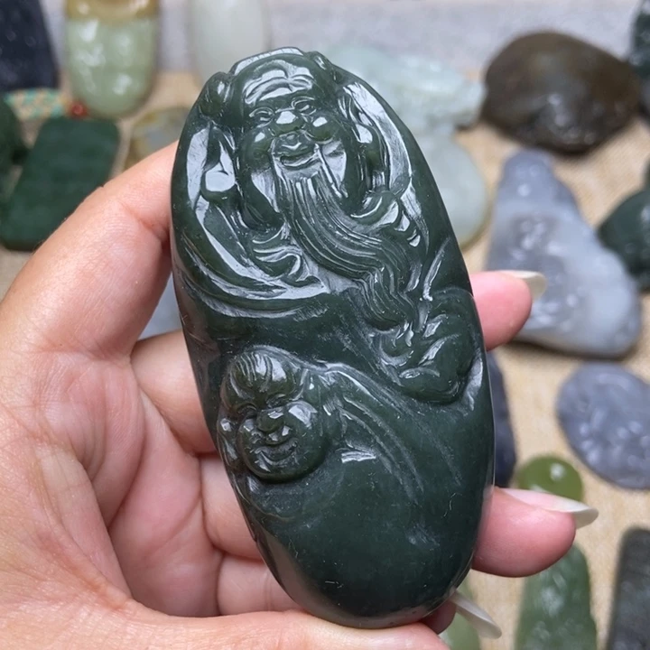 颈饰未镶嵌和田玉