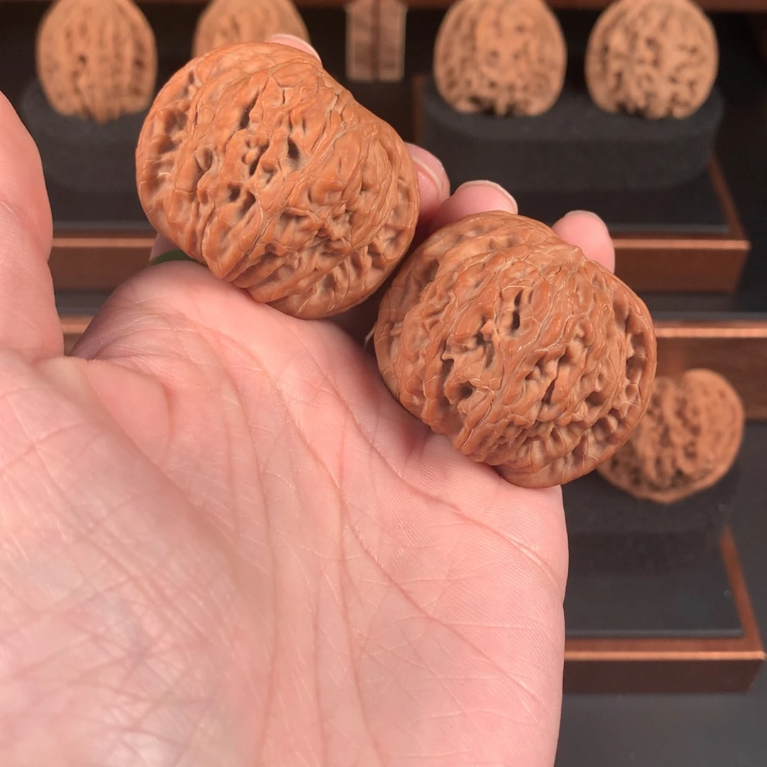 文玩核桃吊坠磨盘