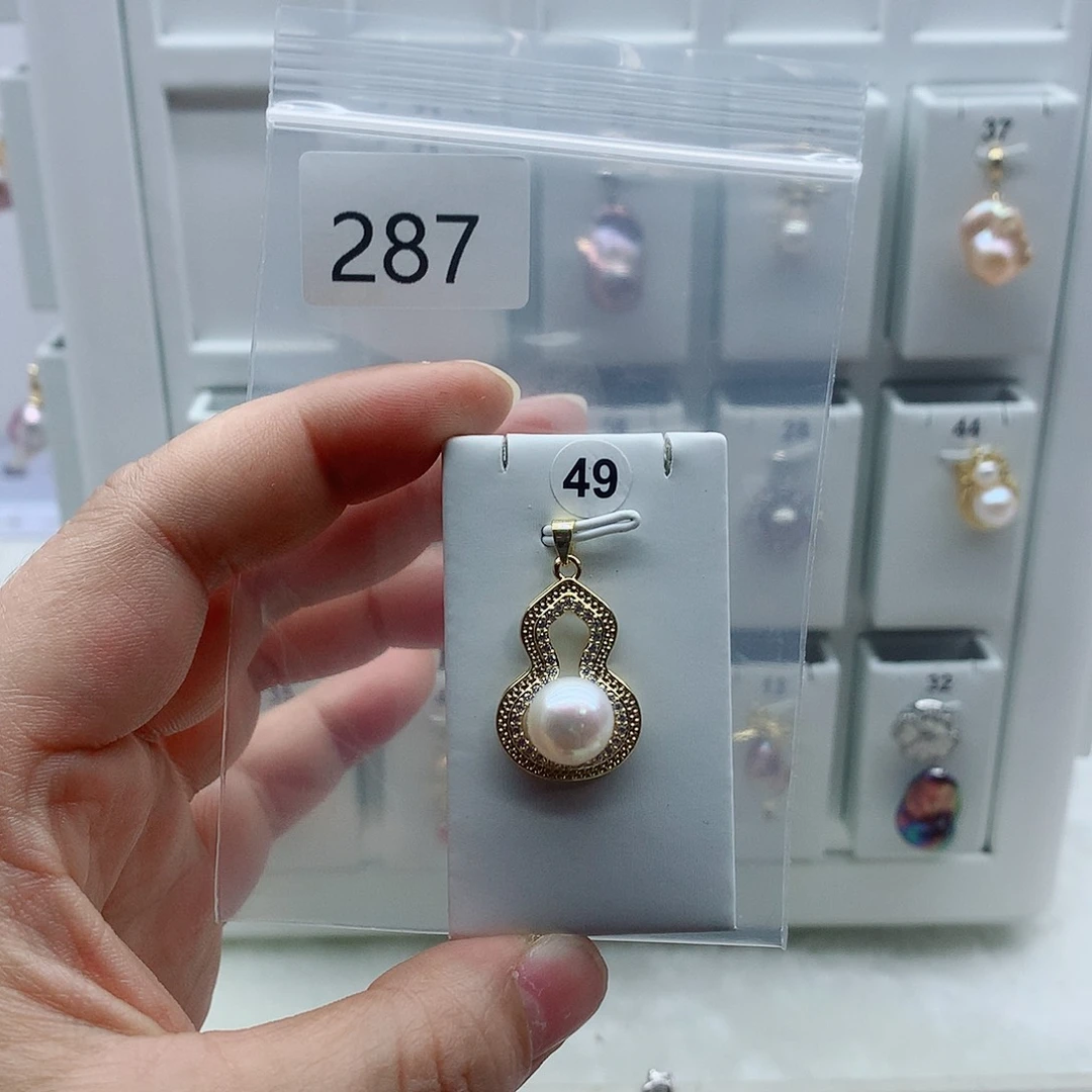 吊坠(不含链)合金淡水珍珠