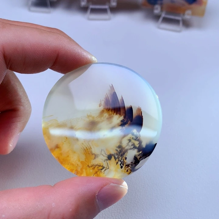 玛瑙/玉髓吊坠(不含链)未镶嵌路*