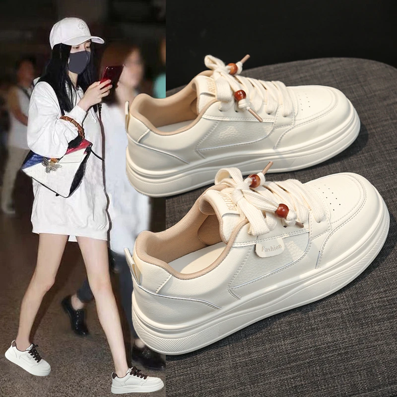 爆款小白鞋女2025新款秋冬季软底百搭平底板鞋时尚休闲运动鞋子