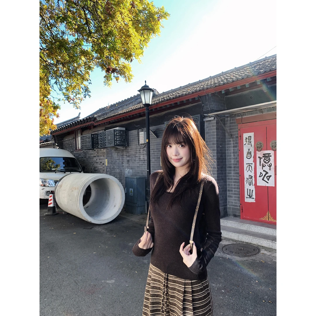 小君君布兰妮 暖奢挚爱/重磅级羊毛莱赛尔桑蚕丝毛衣