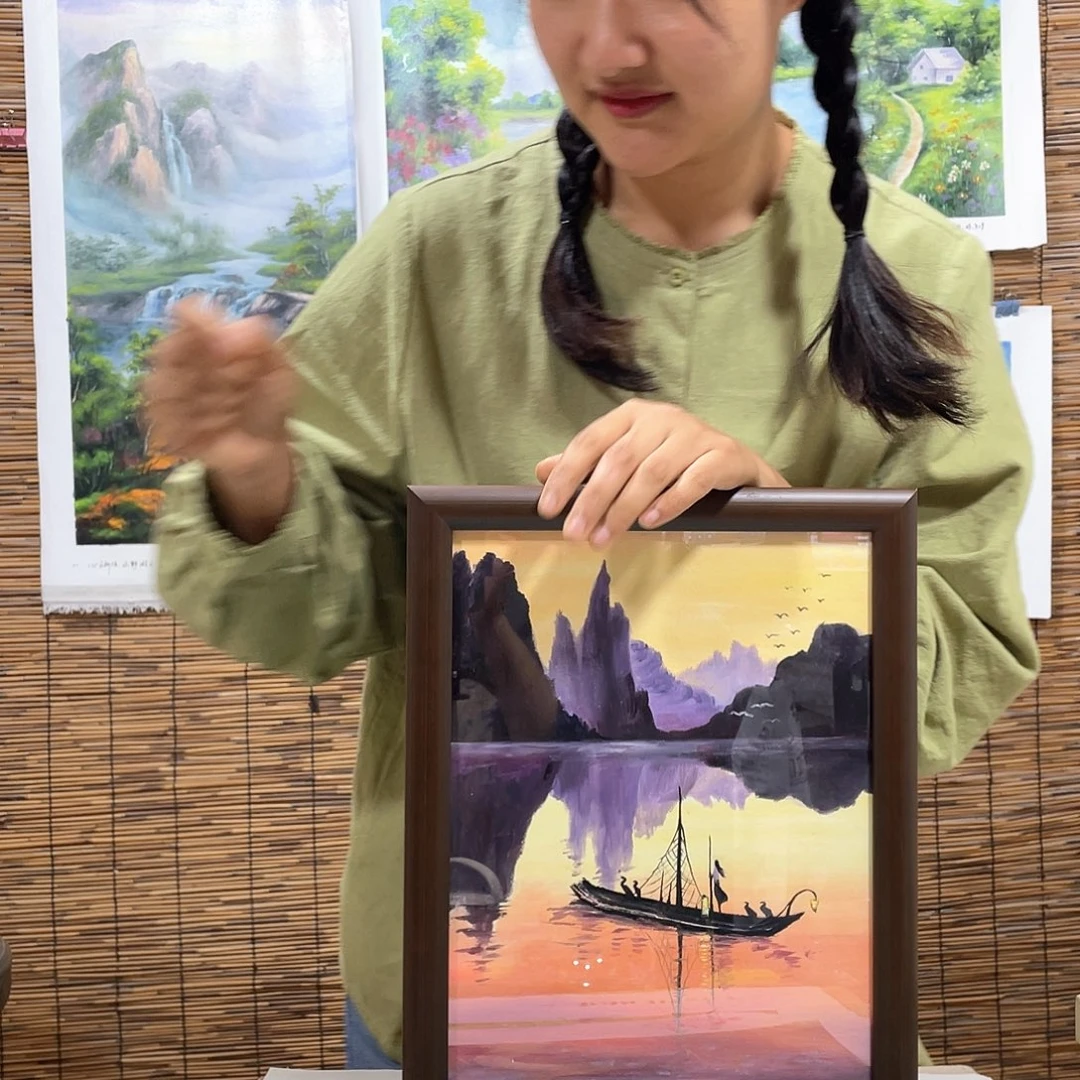油画薇爽恭喜竞拍成功