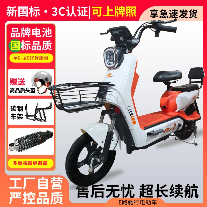 ZDQ2025新国标电动自行车长续航版