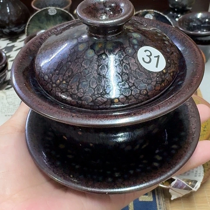 茶盏31 坚记茶盏摆件