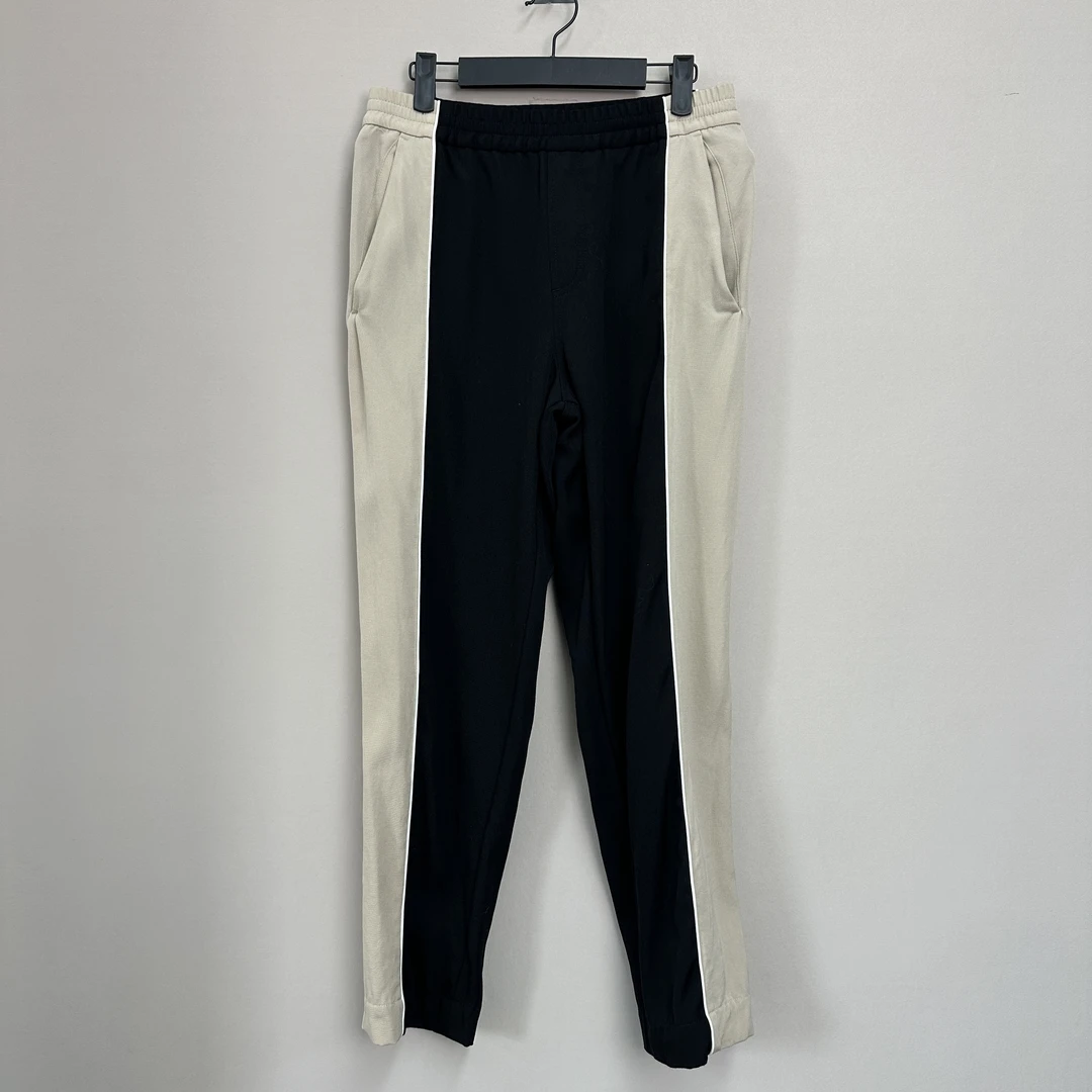 99新 BURBERRY/博柏利 新款拼色休闲裤/44码/价6700