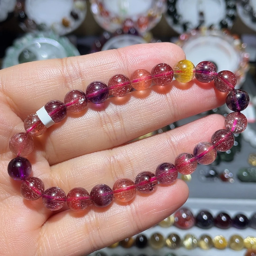 未镶嵌水晶手链超七手串