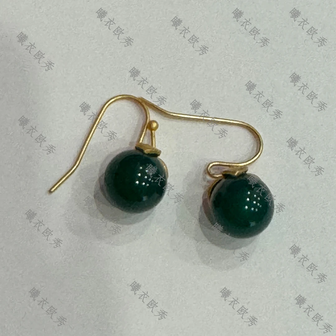 非金属布艺耳饰 辰曦同款【双喜】耳环