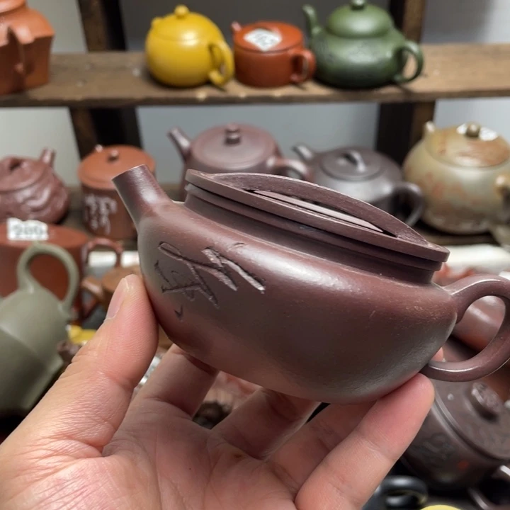 茶壶紫砂紫砂微瑕