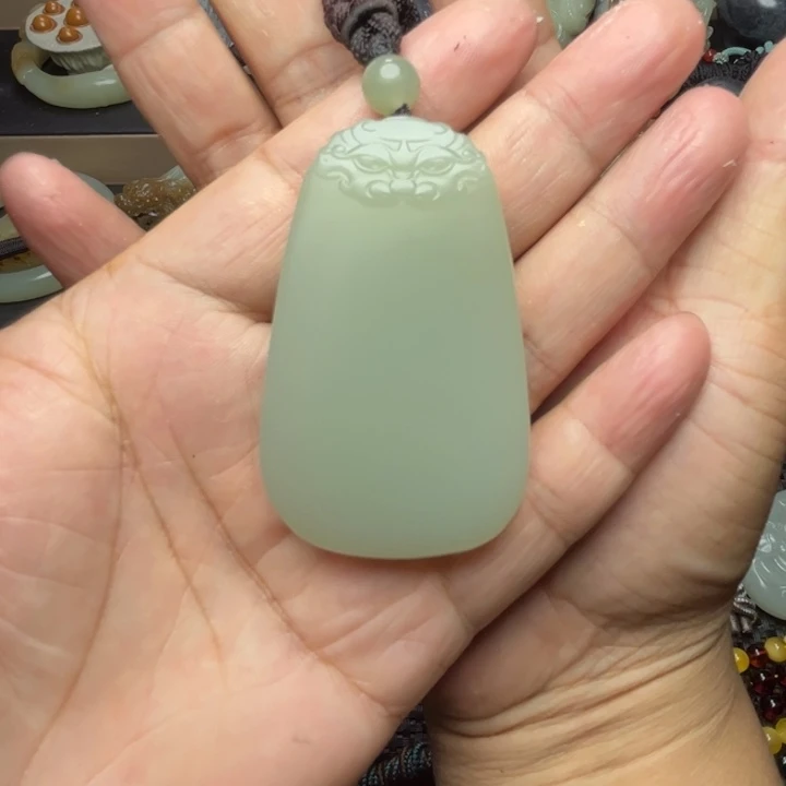 和田玉未镶嵌吊坠(不含链)