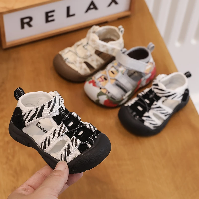 机能凉鞋宝宝鞋夏季1-3岁男软底透气学步鞋婴幼儿防滑女小童鞋子
