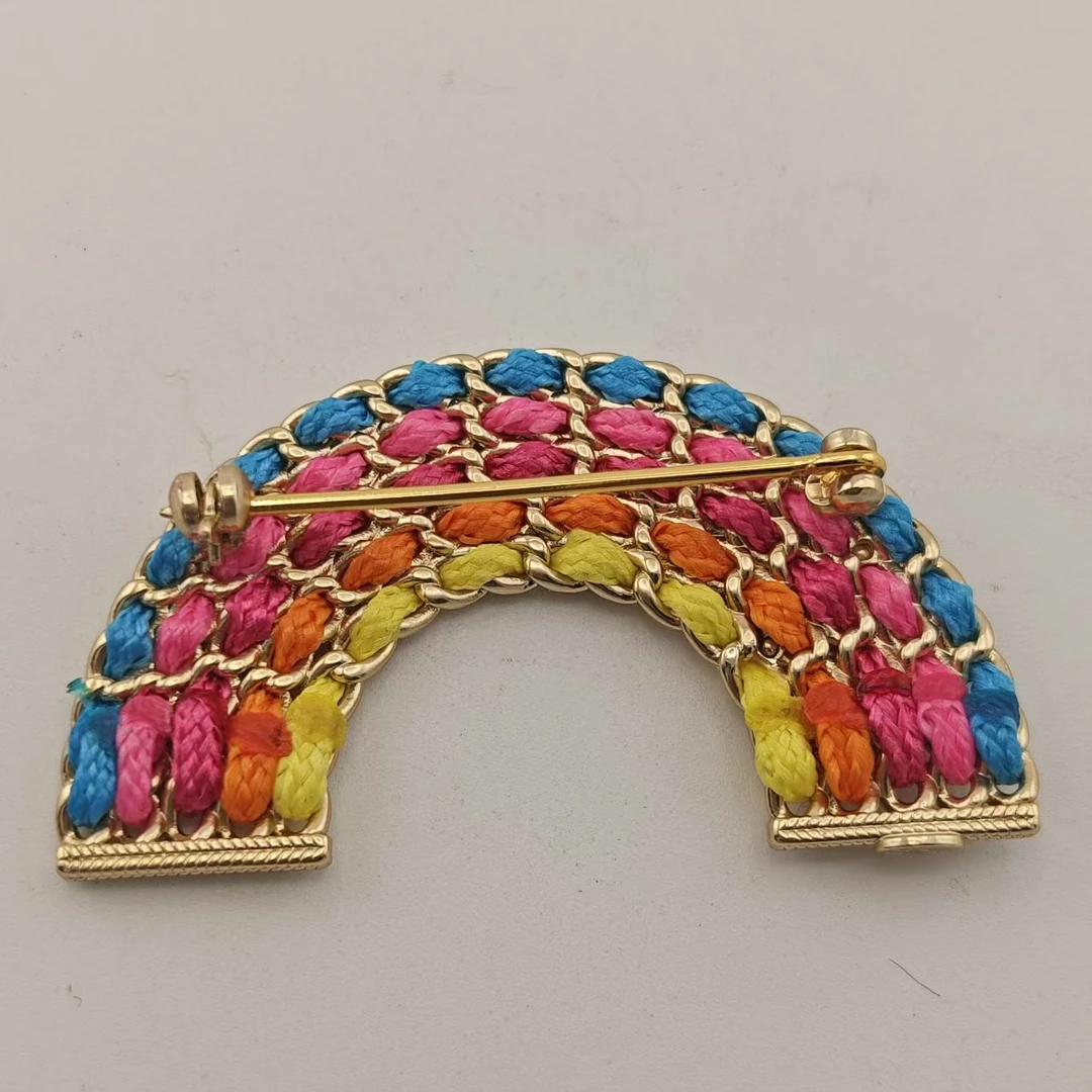 铜合金胸针 VTGViVi饰品/中古饰品/时尚复古百搭款/H376/中古胸针