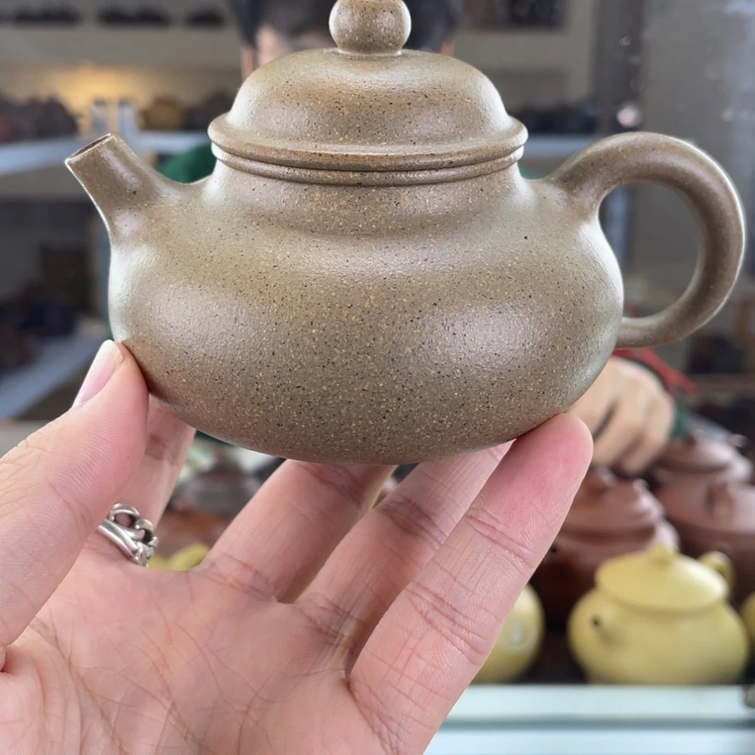 紫砂茶壶180cc青降坡茶壶