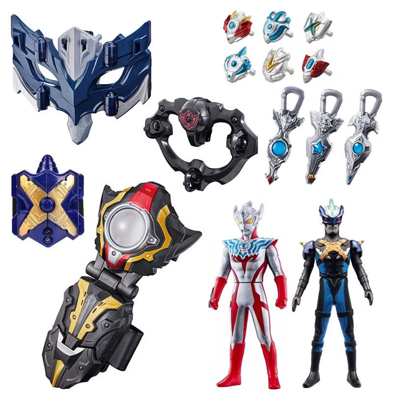 托雷基亚之眼面具罩眼镜变身器泰迦火花可变形男孩奥特曼玩具