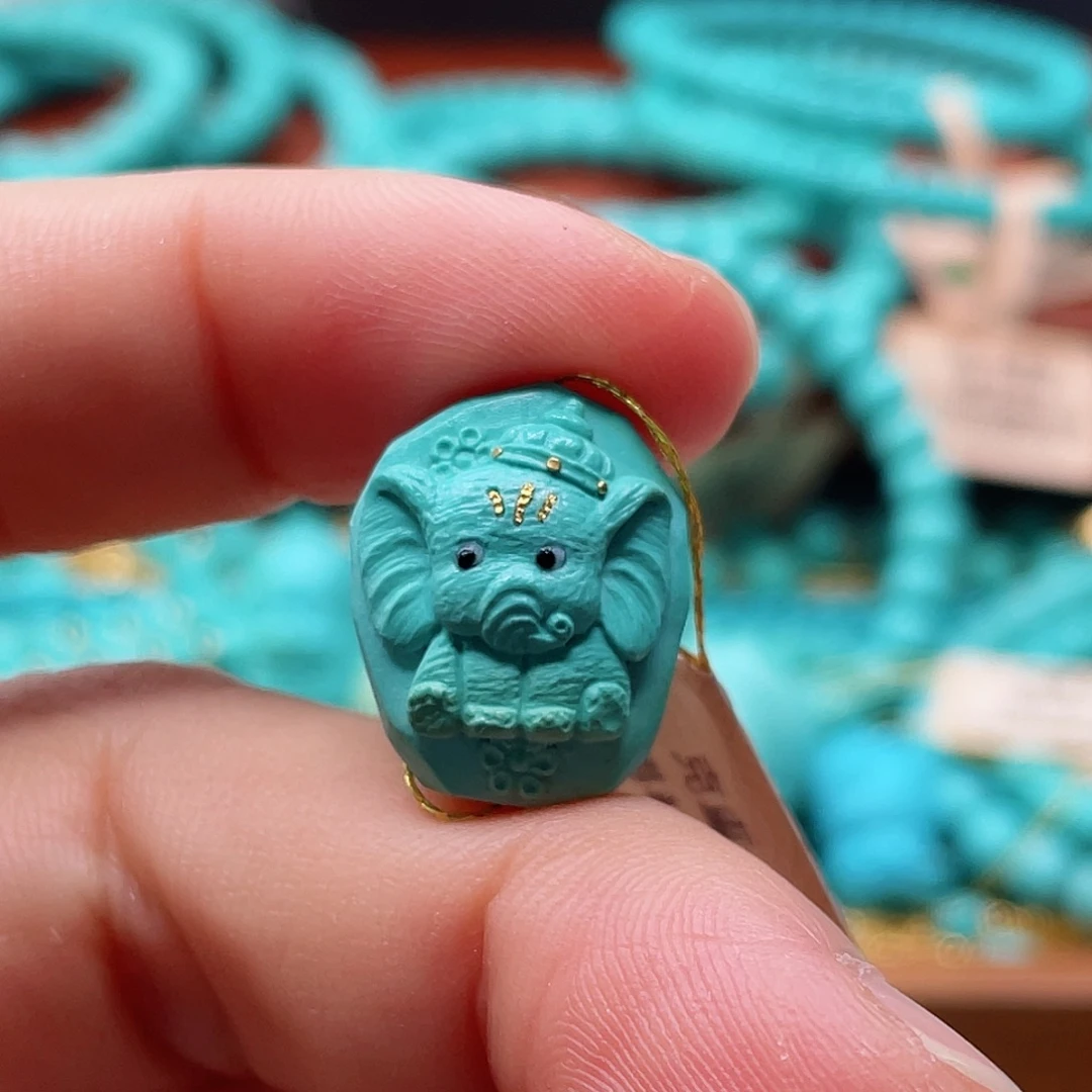 绿松石未镶嵌珠宝半成品