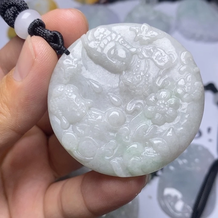 颈饰未镶嵌翡翠翡翠