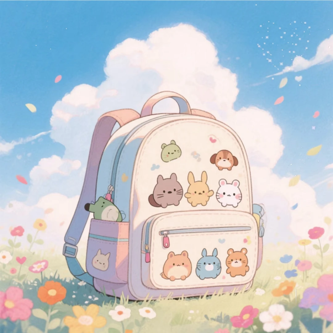 [219]按照对应编号去拍，减负护脊书包