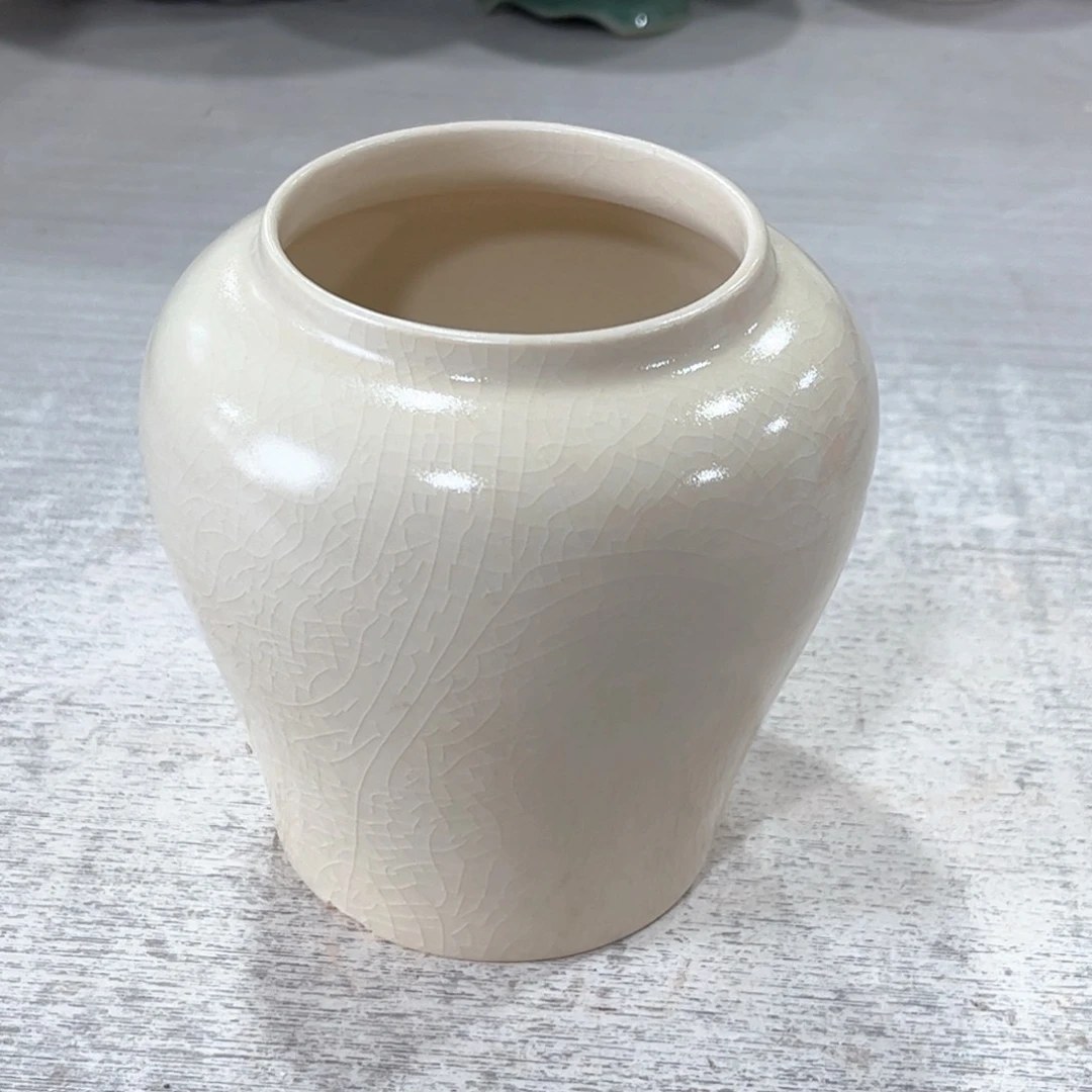口径 6.5*11陶瓷绿植多肉微瑕花盆