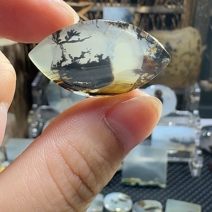 未镶嵌玛瑙/玉髓珠宝半成品