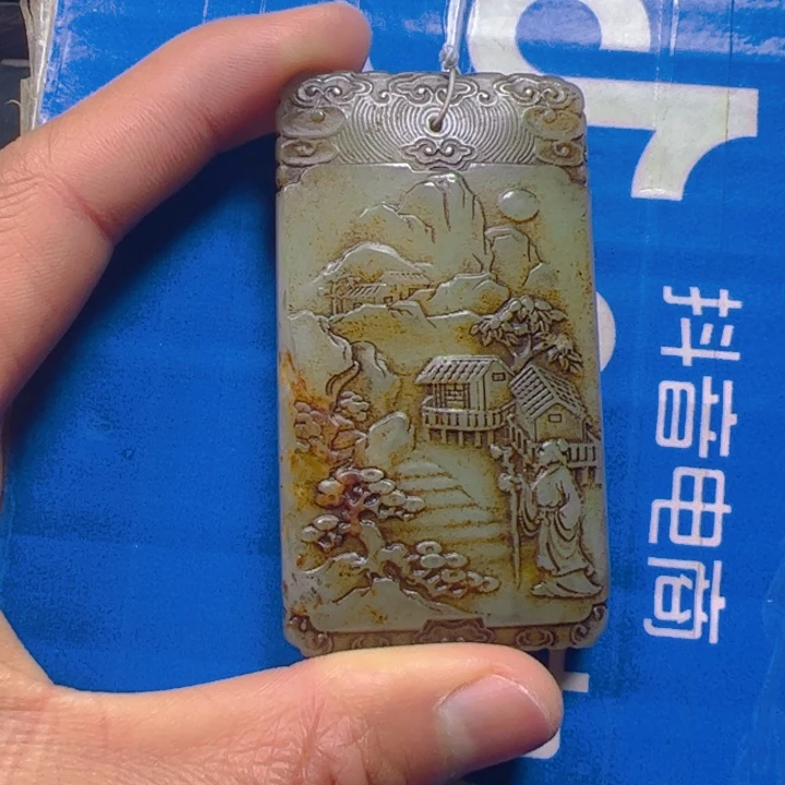 和田玉把件未镶嵌