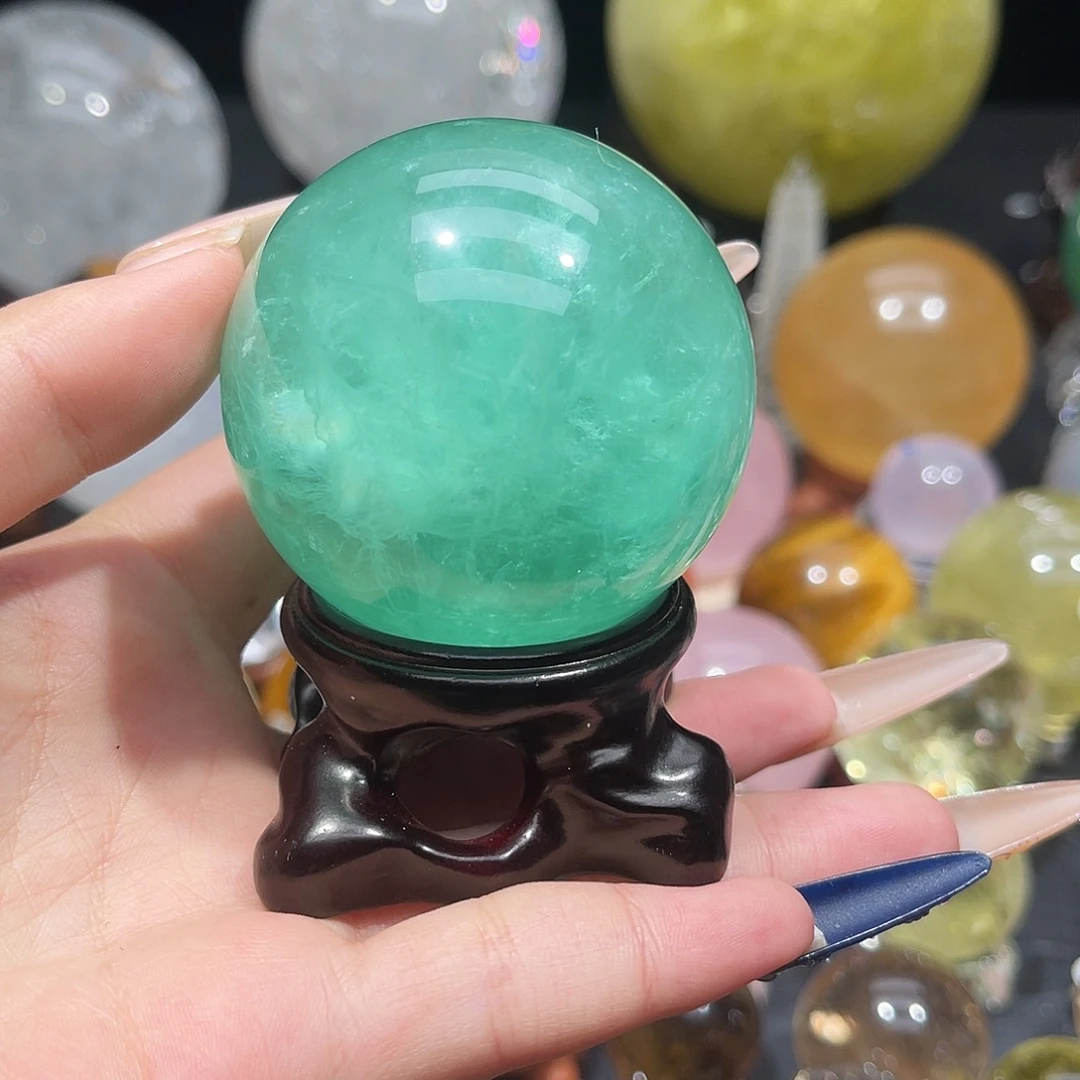 水晶珠宝半成品未镶嵌微瑕5.72