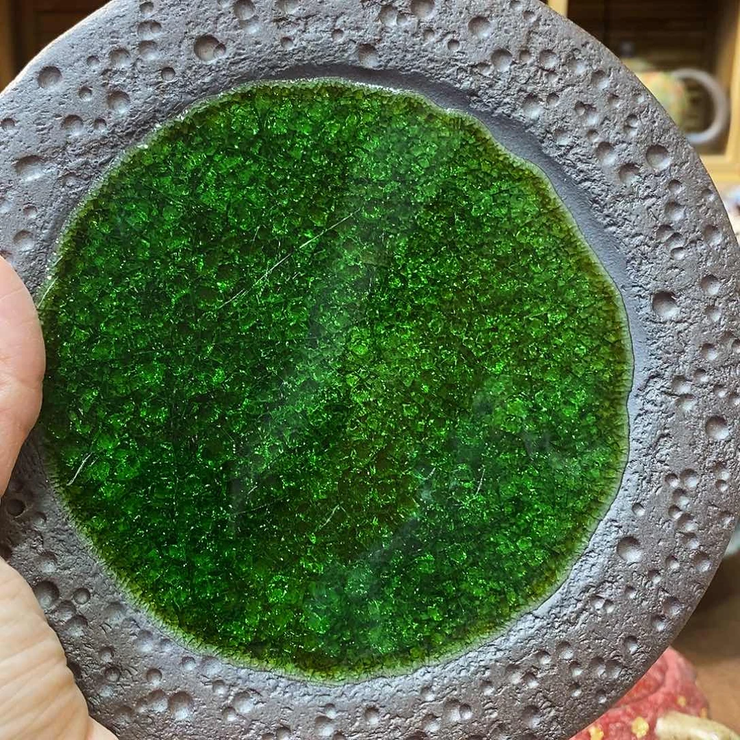 粗陶柴烧志野茶器