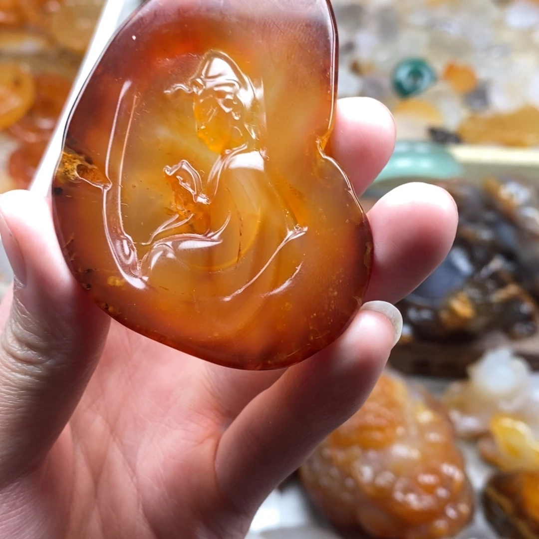 玛瑙/玉髓未镶嵌颈饰