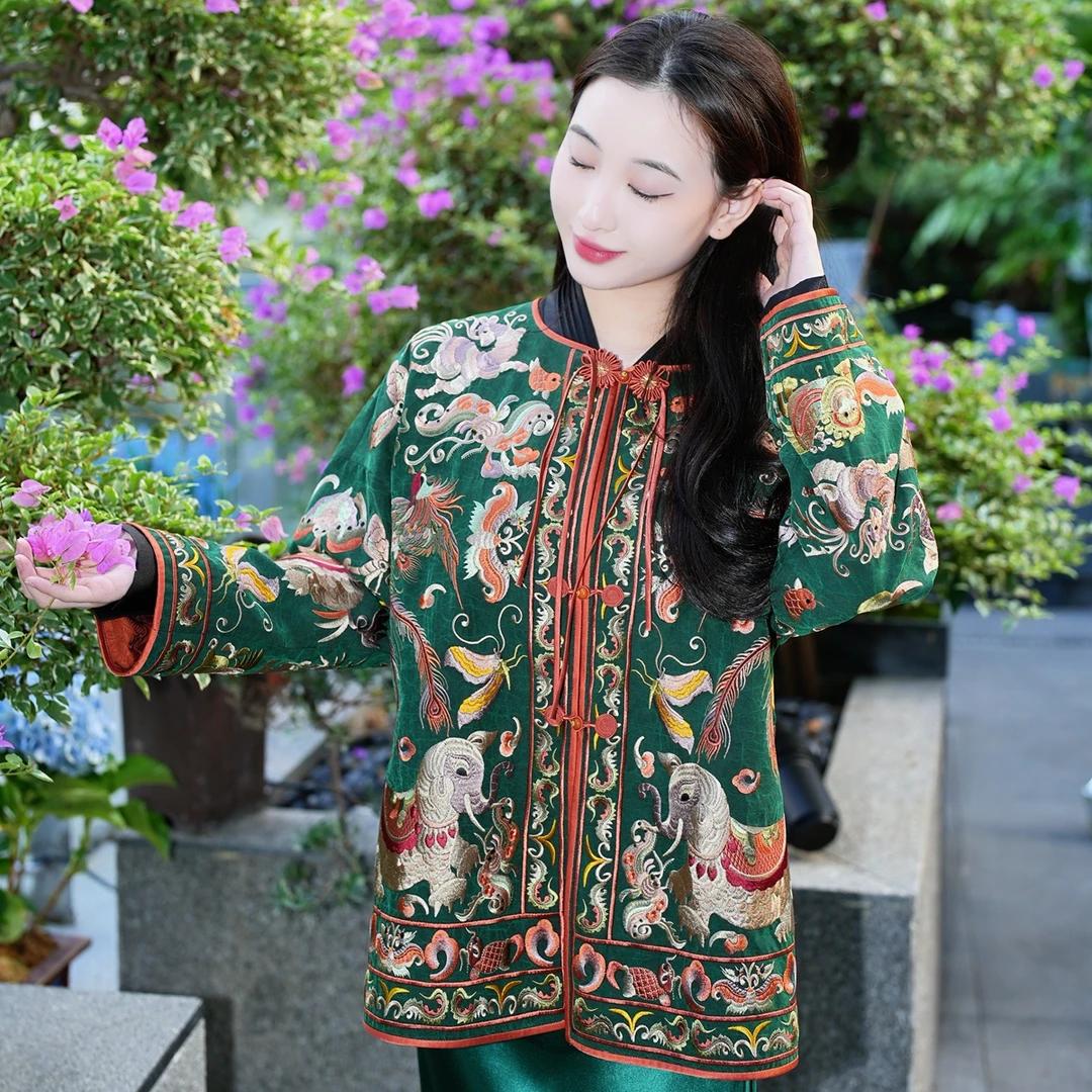 蓝大【觥筹】新中式外套6837