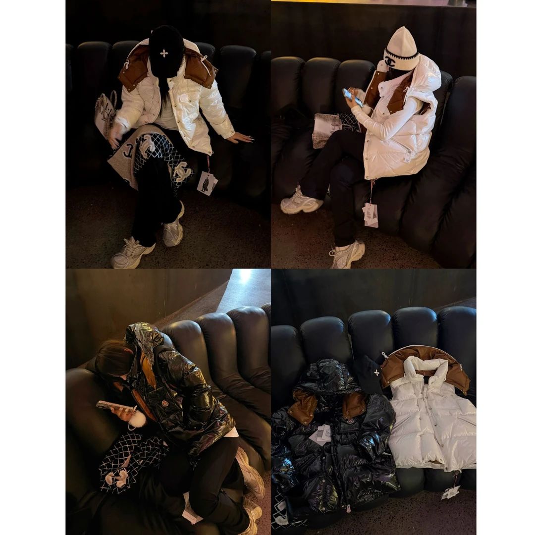 【梦露专属】一衣四穿冬季可拆卸袖子连帽款鹅绒服891