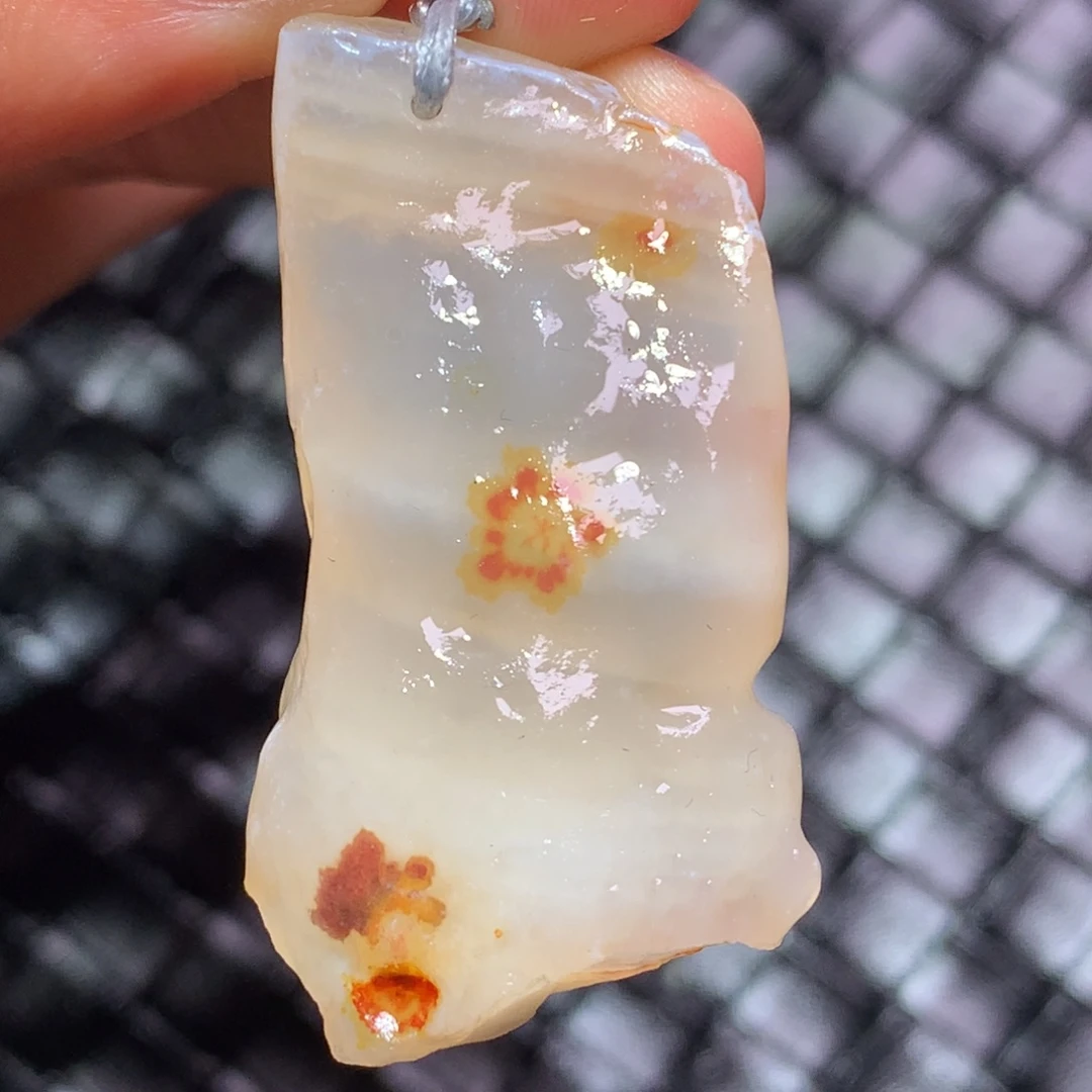未镶嵌玛瑙/玉髓珠宝半成品