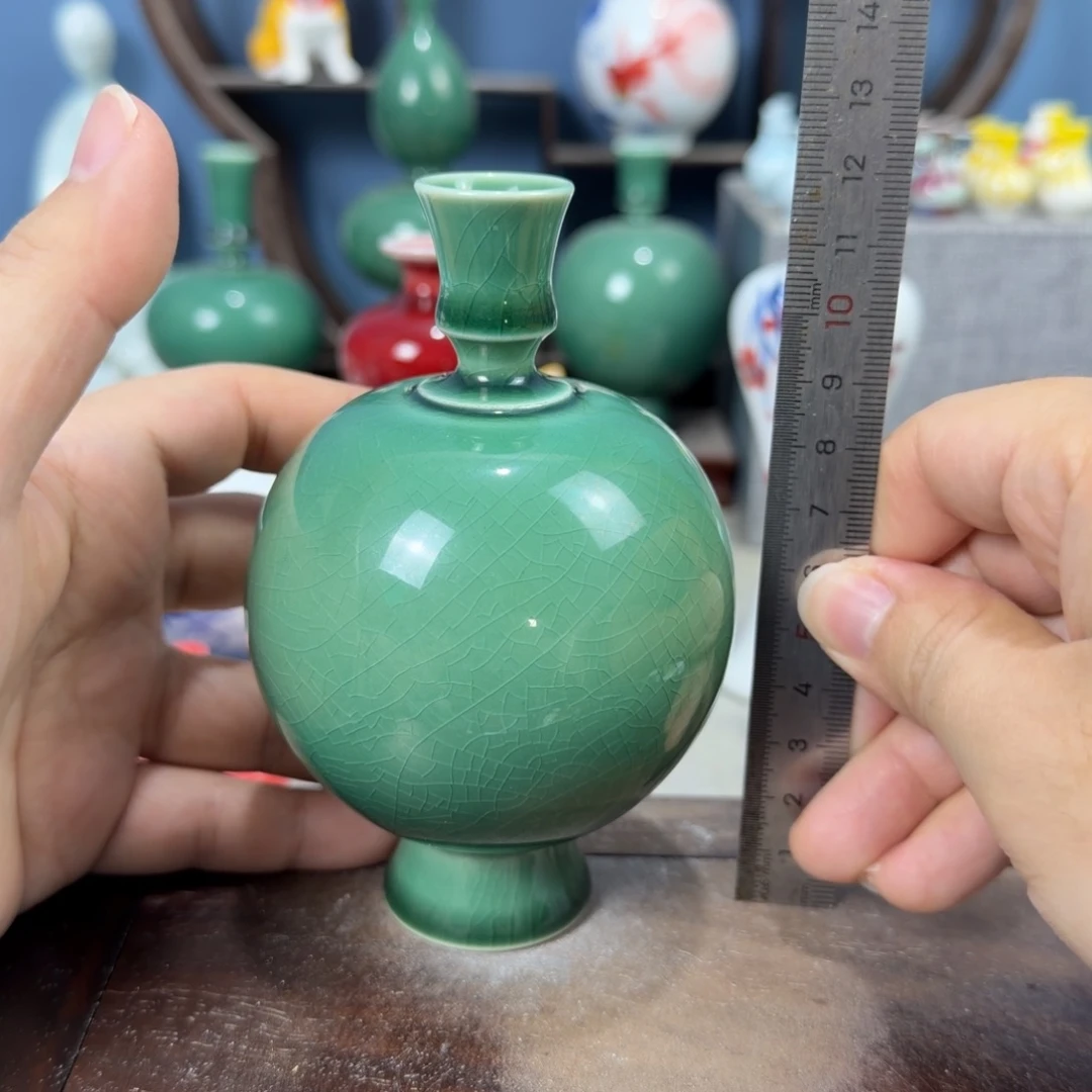 陶瓷手工小花器摆件