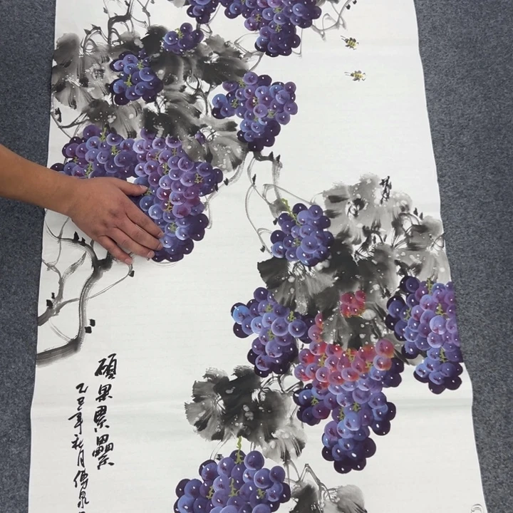 国画宣纸纯手绘字画