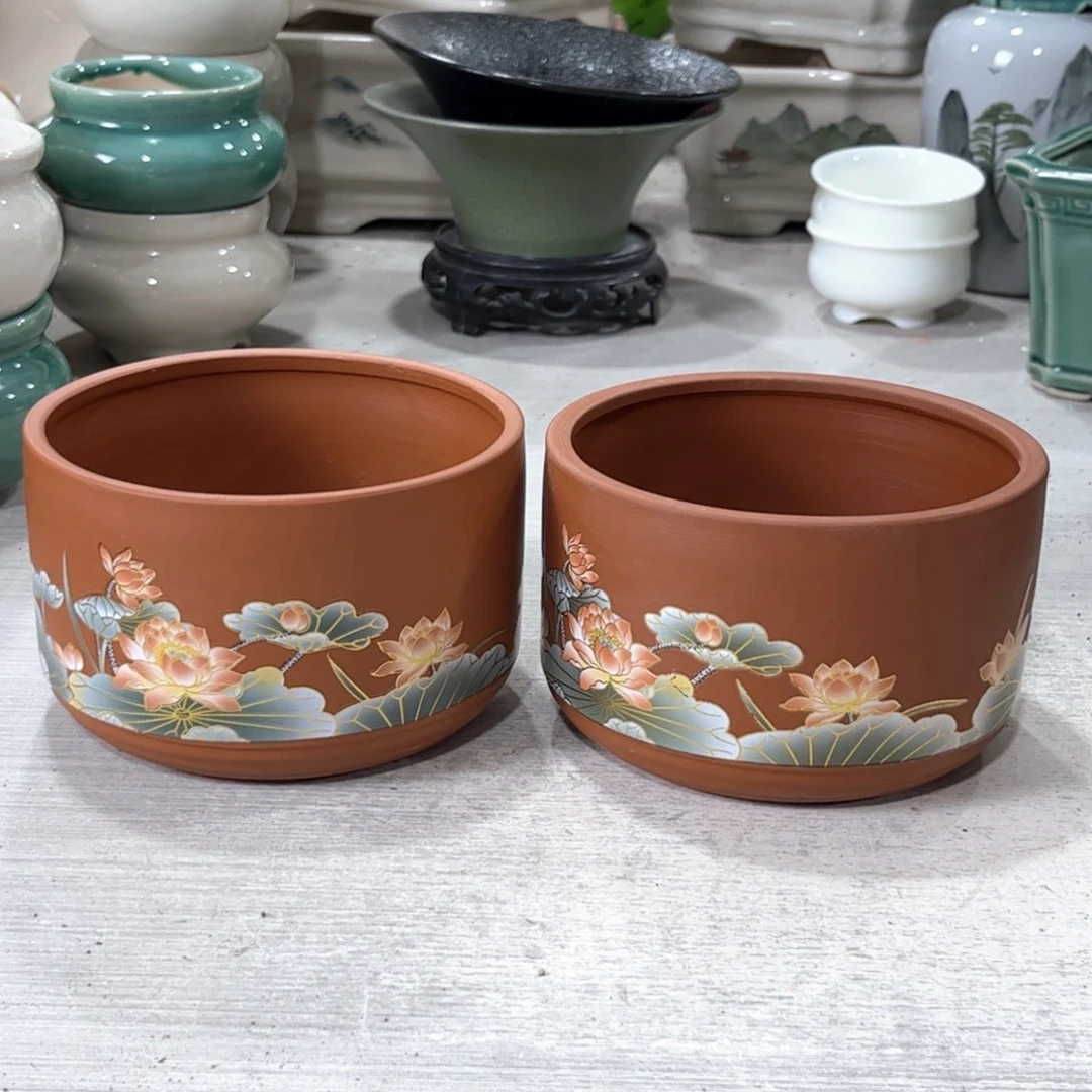 口径   12*8陶瓷绿植多肉微瑕花盆