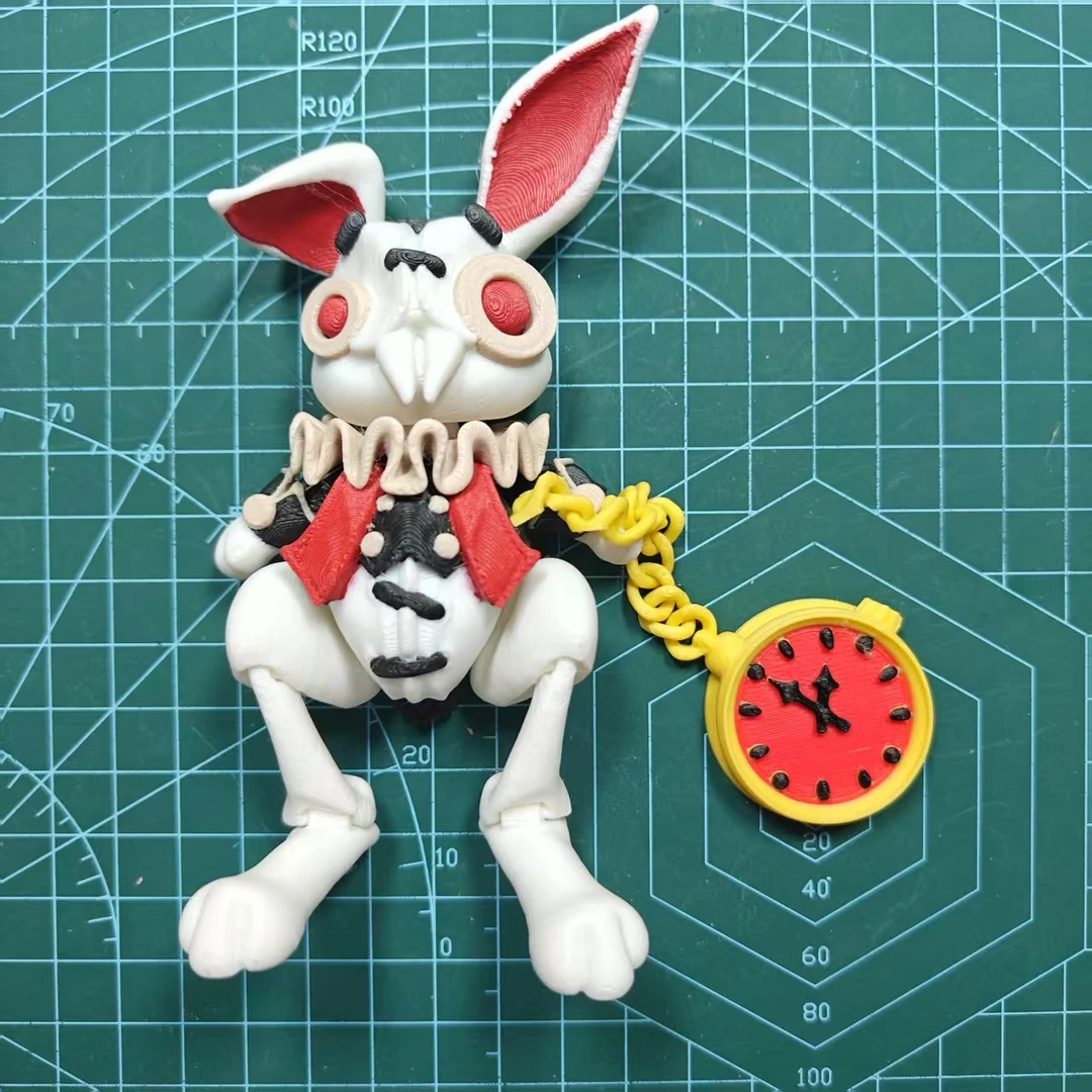 3d打印模型摆件创意时钟兔包包挂件冰箱贴小众玩偶谷子家居好物