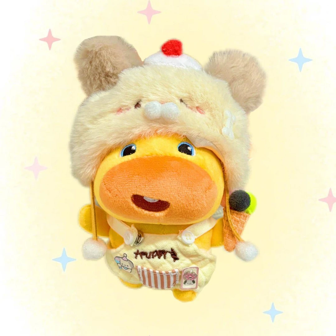 正版水豚噜噜冰淇淋噜噜七夕节礼物生日礼物毛绒玩具送闺蜜