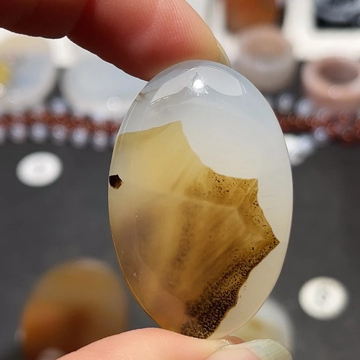 玛瑙/玉髓未镶嵌吊坠(不含链)