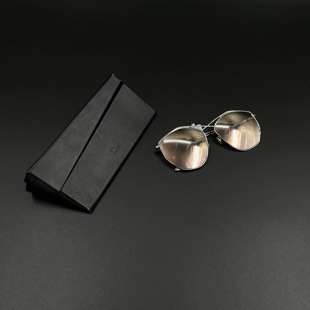 95新 DIOR/迪奥 jp919 06378 多边形镜面太阳镜 均码