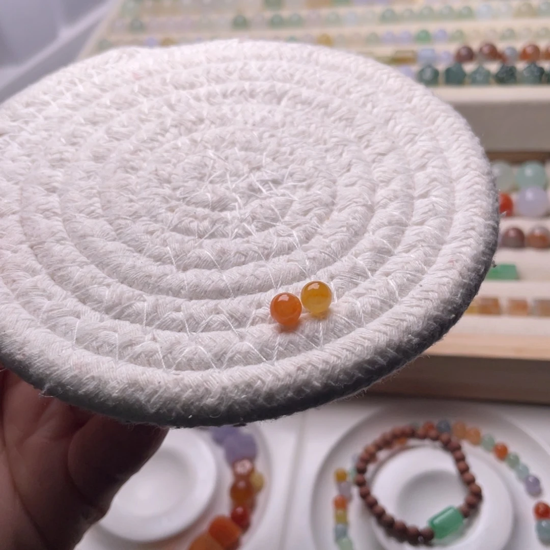 未镶嵌手链翡翠兮*卡5.5西柚色