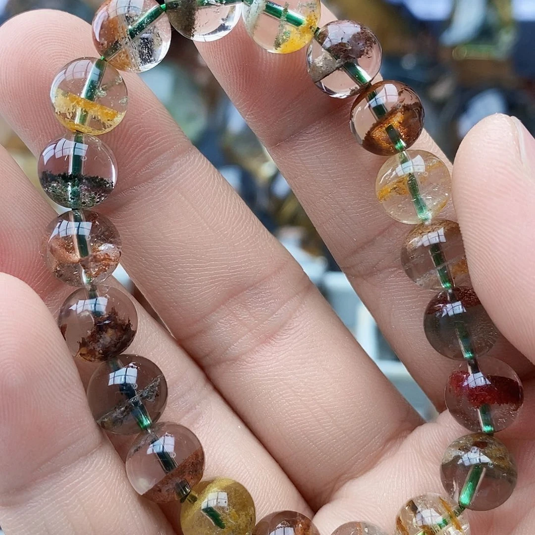 水晶天然水晶透亮光泽未镶嵌木**合