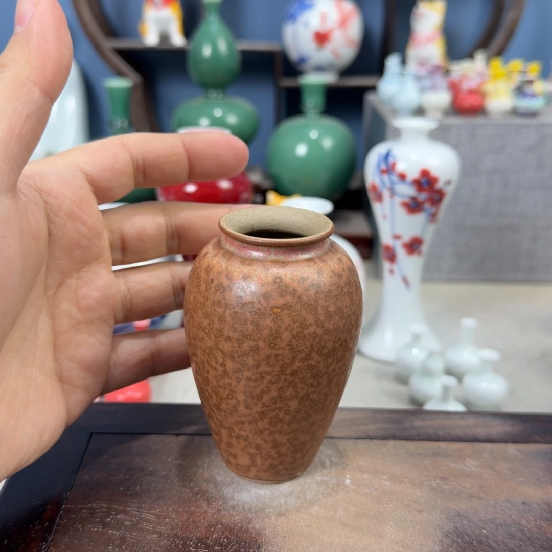 陶瓷手工小花器摆件