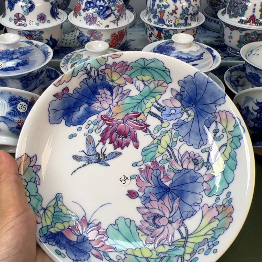 木木景德镇纯手工纯手绘茶具54